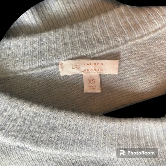 LAUREN CONRAD Puff Sleeve Delicate Sweater - Picture 4 of 4